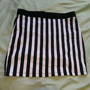 F21 Striped Mini Skirt!!